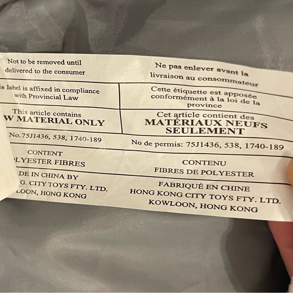 SHARK COSTUME LARGE GRAY & WHITE PLUSH DOG, PET COSTUME Halloween - Picture 5 of 9